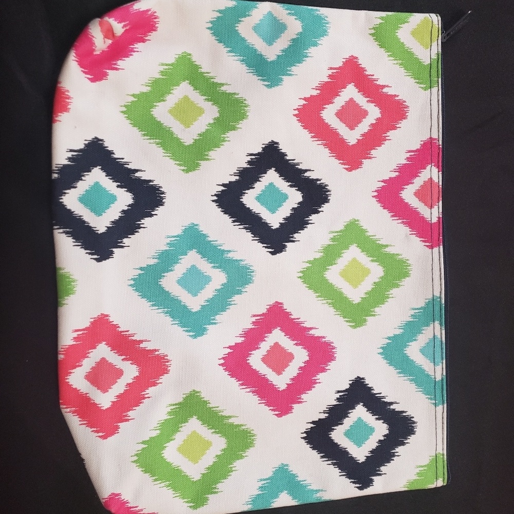 Thirty-One Zipper Pouch Candy Corners